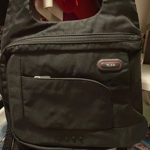 Authentic Tumi T Tech Cross Body Messenger bag